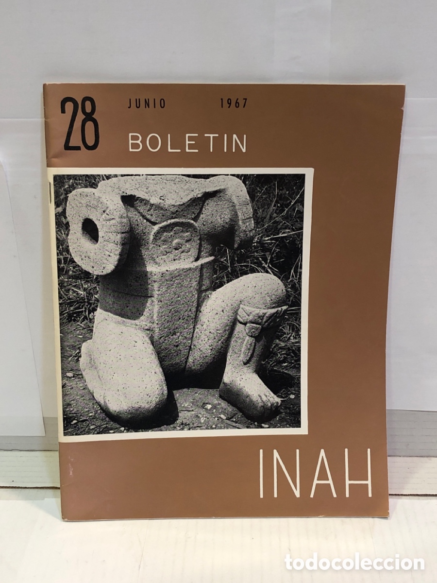 Collectionnisme de Revues et Journaux: Boletin INAH 28. Junio 1967