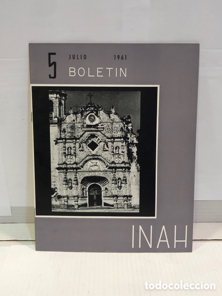 Collectionnisme de Revues et Journaux: Boletin INAH 5. Julio 1961