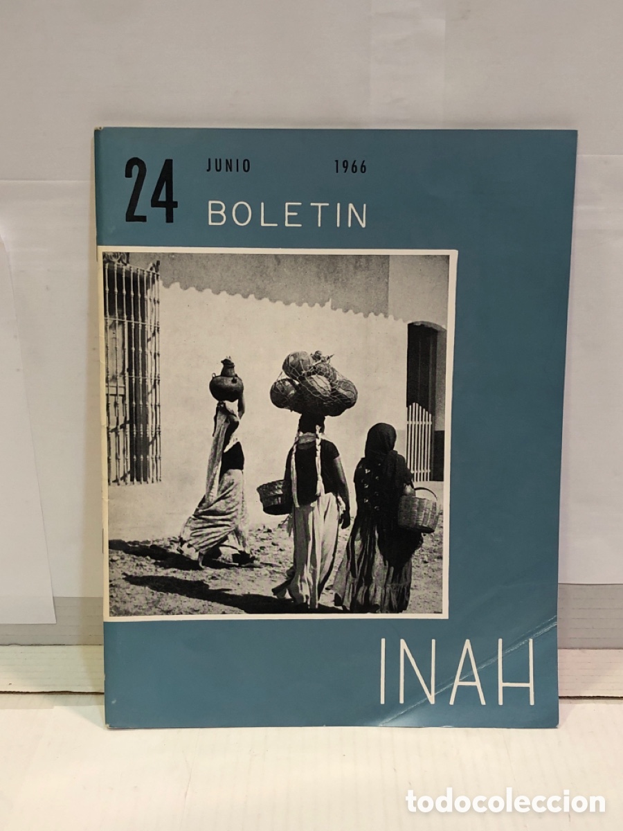 Collectionnisme de Revues et Journaux: Boletin INAH 24. Junio 1966