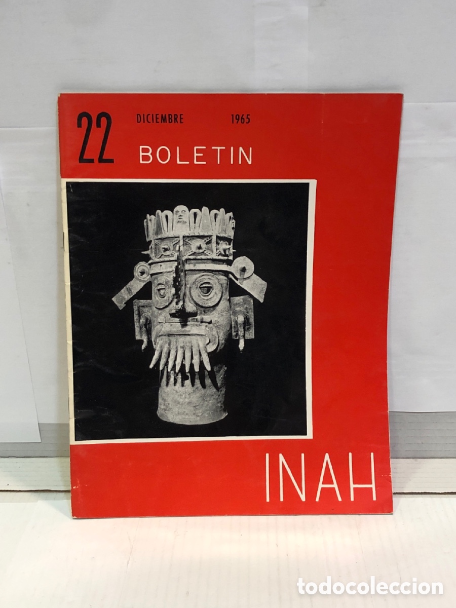 Collectionnisme de Revues et Journaux: Boletin INAH 22. Diciembre 1965