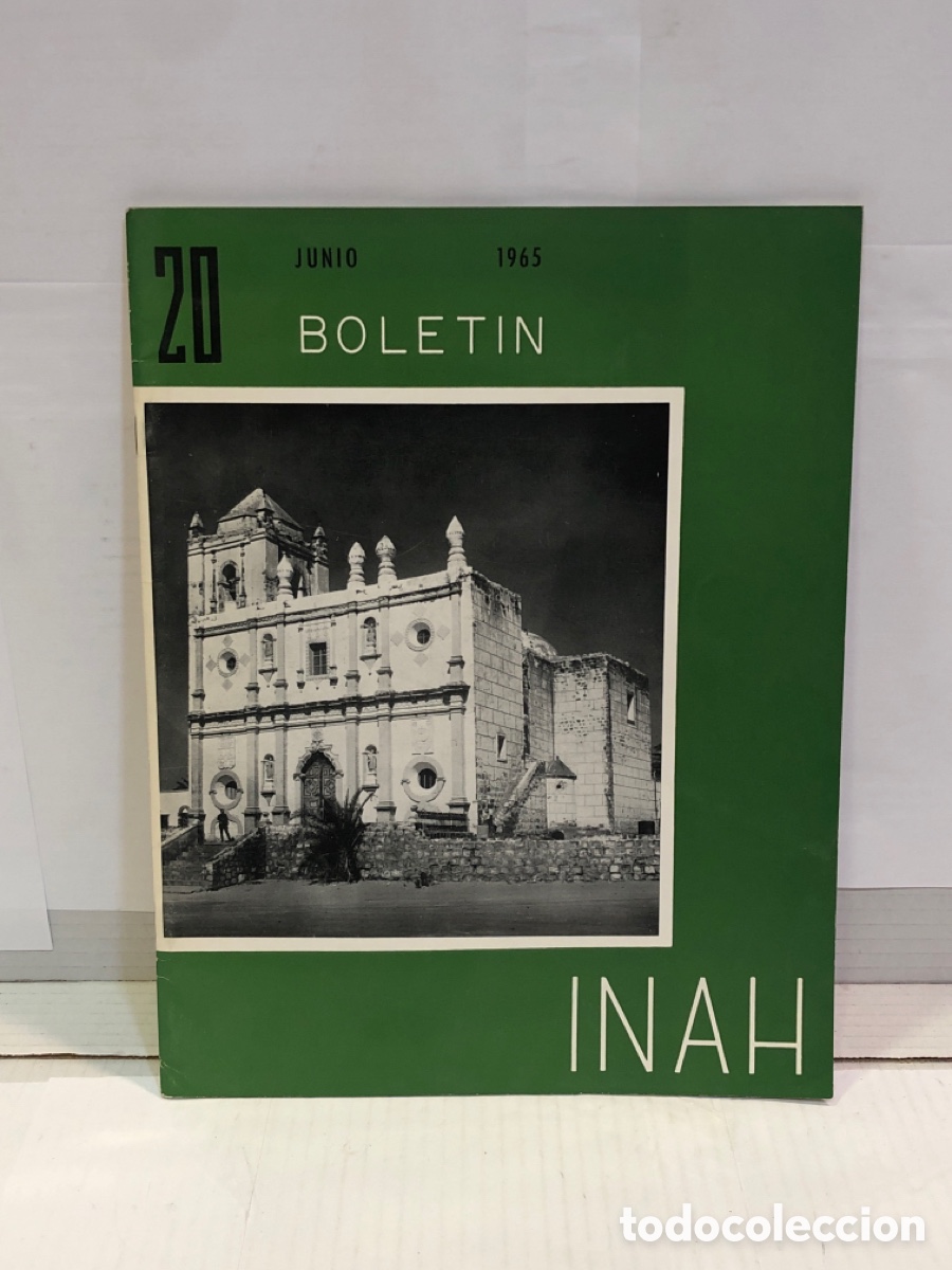 Collectionnisme de Revues et Journaux: Boletin INAH 20. Junio 1965