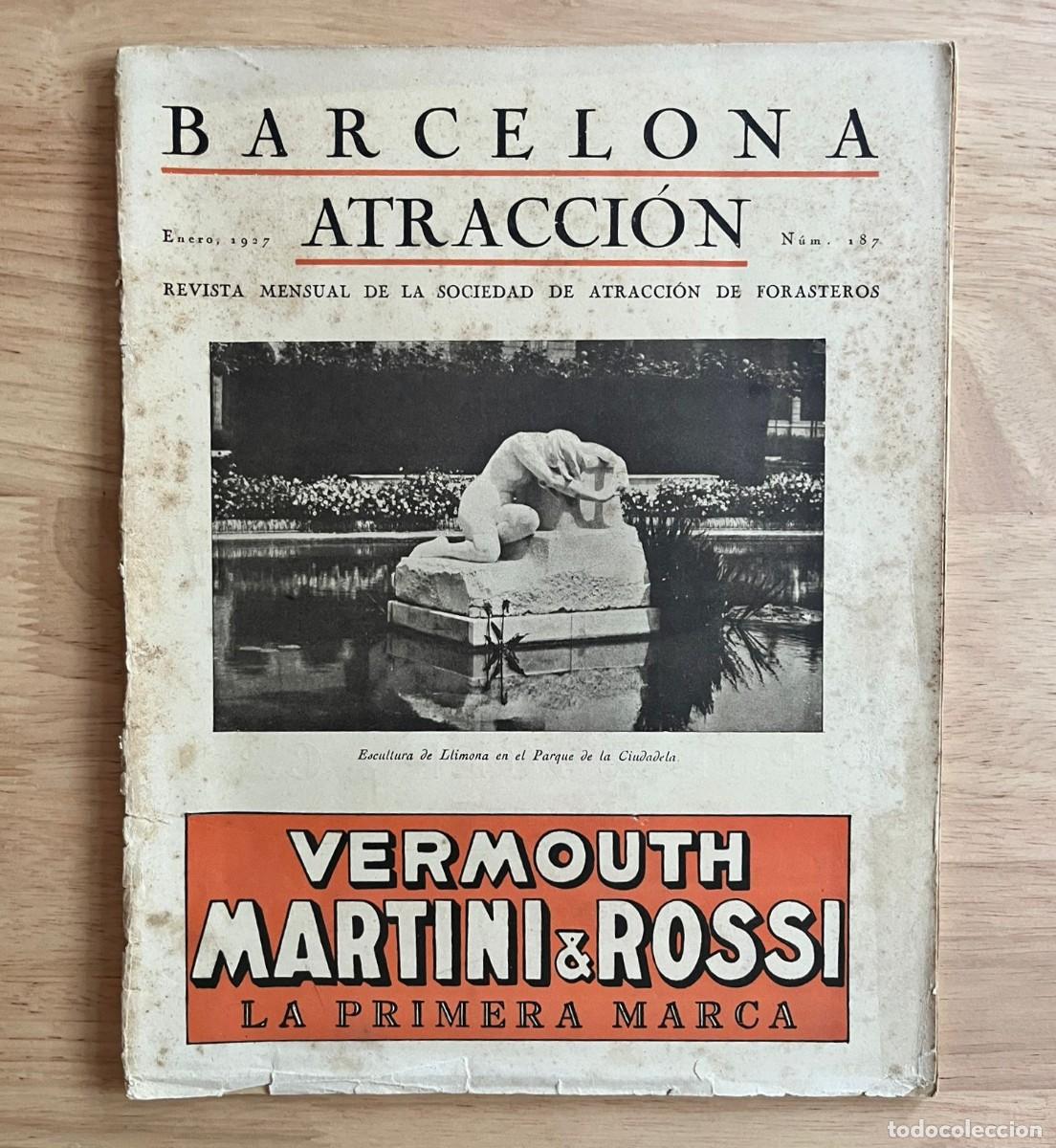 Coleccionismo de Revistas y Peri&oacute;dicos: Revista Barcelona-Atracci&oacute;n. Gener 1927