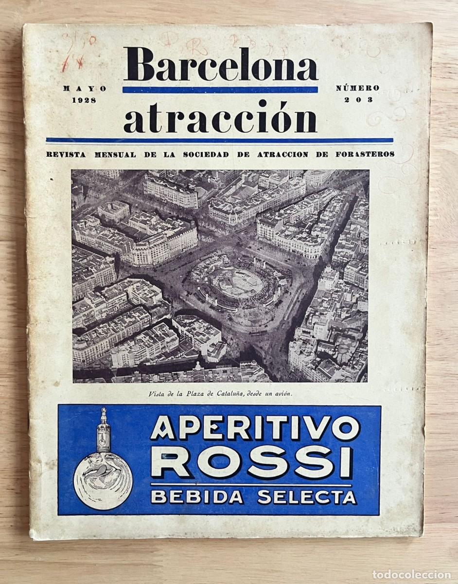Coleccionismo de Revistas y Peri&oacute;dicos: Revista Barcelona-Atracci&oacute;n. Maig 1928