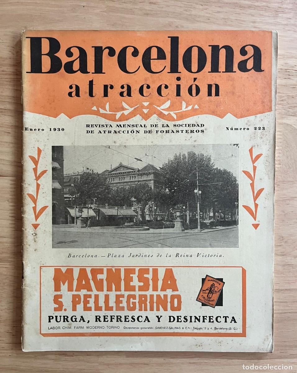 Coleccionismo de Revistas y Peri&oacute;dicos: Revista Barcelona-Atracci&oacute;n. Gener 1930