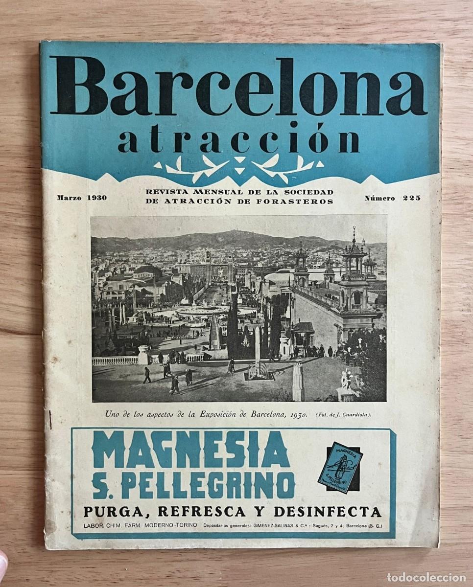 Coleccionismo de Revistas y Peri&oacute;dicos: Revista Barcelona-Atracci&oacute;n. Mar&ccedil; 1930