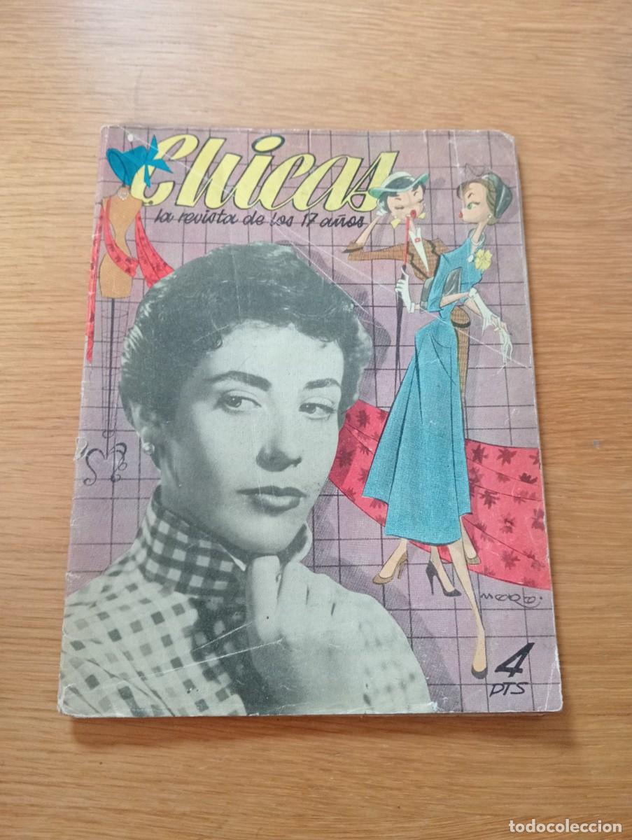 Coleccionismo de Revistas y Peri&oacute;dicos: CHICAS, LA REVISTA DE LOS 17 A&Ntilde;OS N.&ordm; 126 (DE 600). GRAPA. EDICIONES CHICO / GILSA. 1952.
