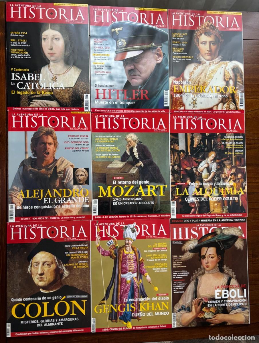 Coleccionismo de Revistas y Peri&oacute;dicos: Revista - La aventura de la historia - N&ordm; 72/73/74/75/88/89/91/92/113