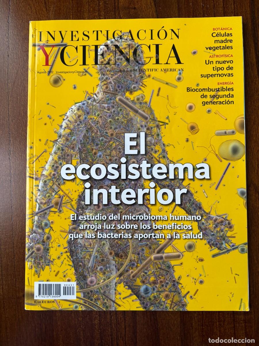 Coleccionismo de Revistas y Peri&oacute;dicos: Revista Investigaci&oacute;n y Ciencia - agosto 2012