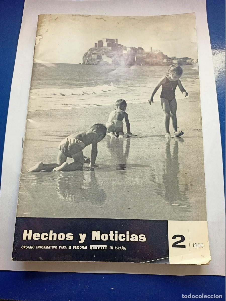 Coleccionismo de Revistas y Peri&oacute;dicos: REVISTA HECHOS Y NOTICIAS DE PIRELLI N&ordm; 2 DE 1966
