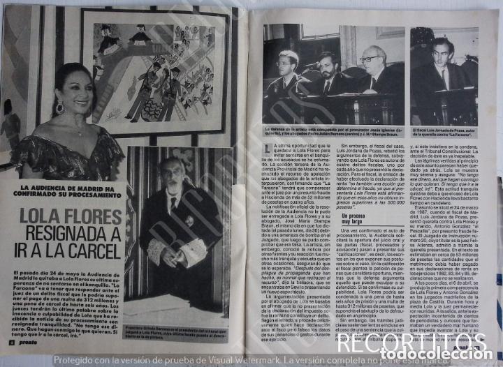 Coleccionismo de Revistas y Peri&oacute;dicos: LOLA FLORES DE PINTORA A LA CARCEL