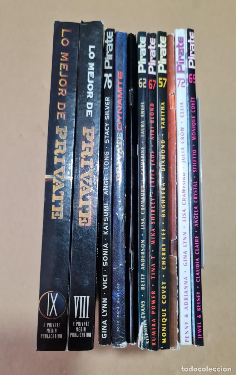 Coleccionismo de Revistas y Peri&oacute;dicos: Lote 11 revistas PRIVATE / PIRATE (Incluye LO MEJOR DE PRIVATE VIII y IX)