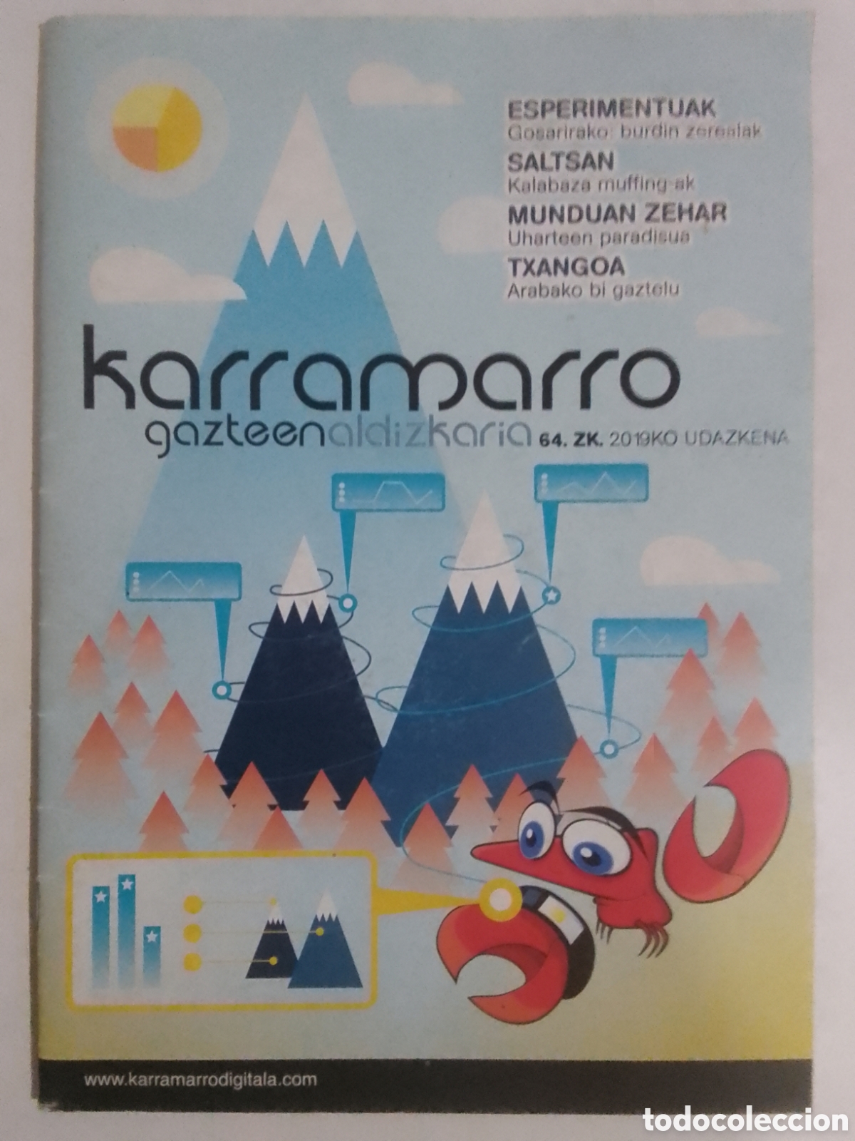 Coleccionismo de Revistas y Peri&oacute;dicos: Revista karramarro n&deg; 64.