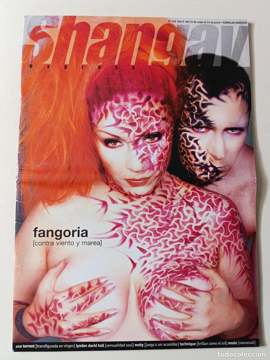Sammeln von Zeitschriften und Zeitungen: Revista SHANGAY n&ordm; 116 Fangoria ABBA Ana Torrent Moby La Prohibida Ricky Martin The Pretenders Alask