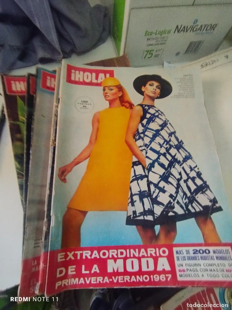 Coleccionismo de Revistas y Peri&oacute;dicos: HOLA -REVISTA -LOTE DE 14 -A&Ntilde;OS 60