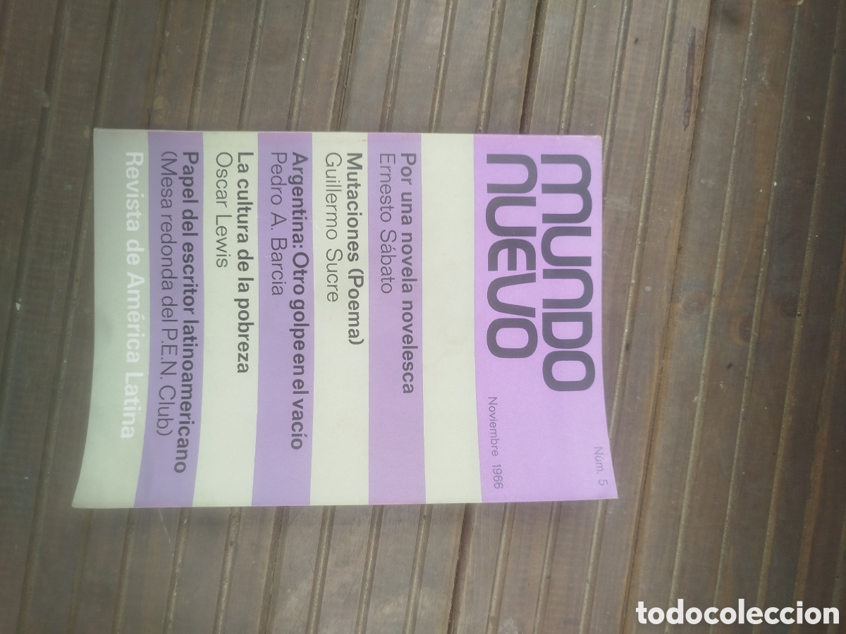 Coleccionismo de Revistas y Peri&oacute;dicos: Revista nuevo mundo num,5