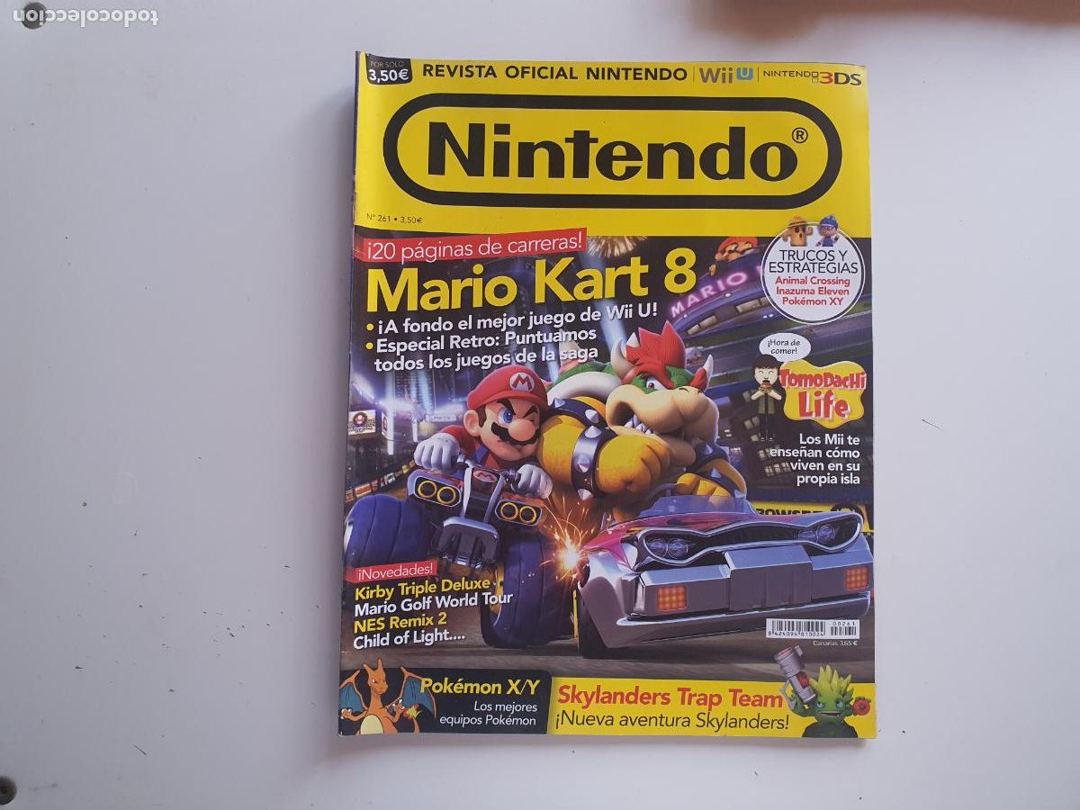 Collectionnisme de Revues et Journaux: REVISTA OFICIAL NINTENDO WII U 3DS - N&ordm; 261 MARIO KART 8 POKEMON X Y