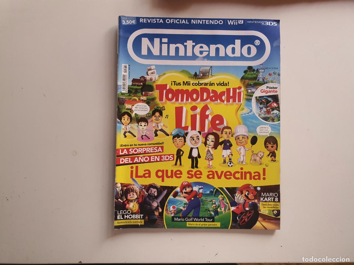 Collezionismo di Riviste e Giornali: REVISTA OFICIAL NINTENDO WII U 3DS - N&ordm; 260 TOMODACHI LIFE MARIO