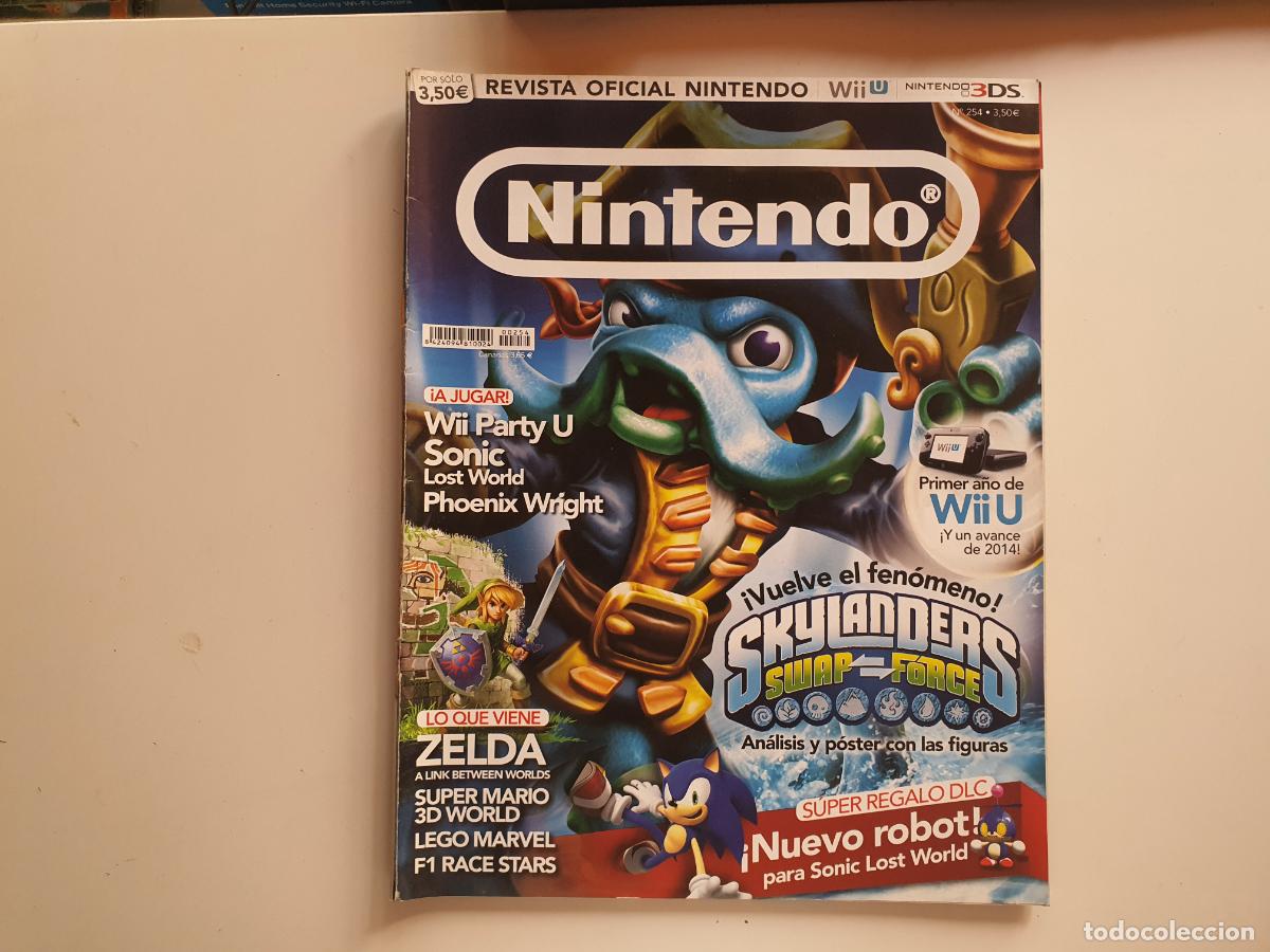 Collezionismo di Riviste e Giornali: REVISTA OFICIAL NINTENDO WII U 3DS - N&ordm; 254 SKYLANDERS ZELDA