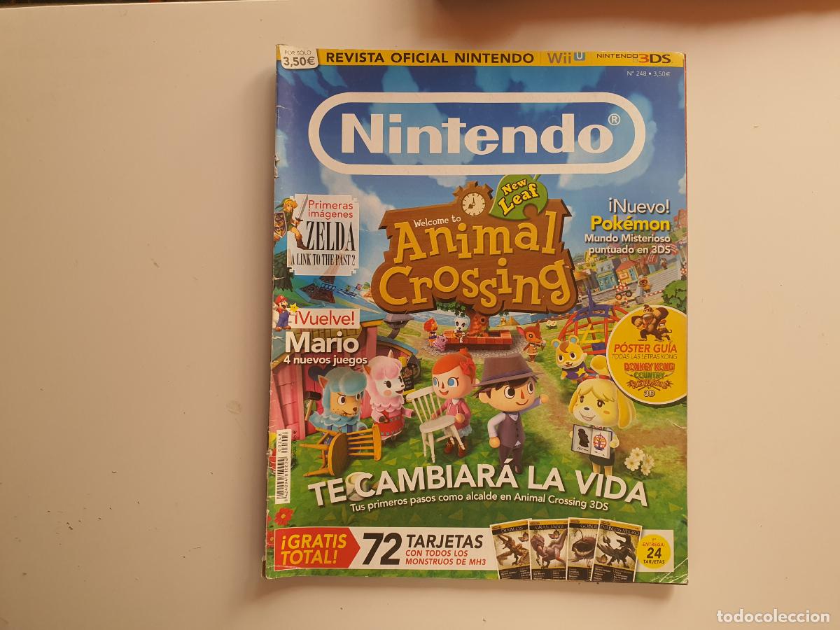 Collection Magazines and Newspapers: REVISTA OFICIAL NINTENDO WII U 3DS - N&ordm; 248 ANIMAL CROSSING ZELDA