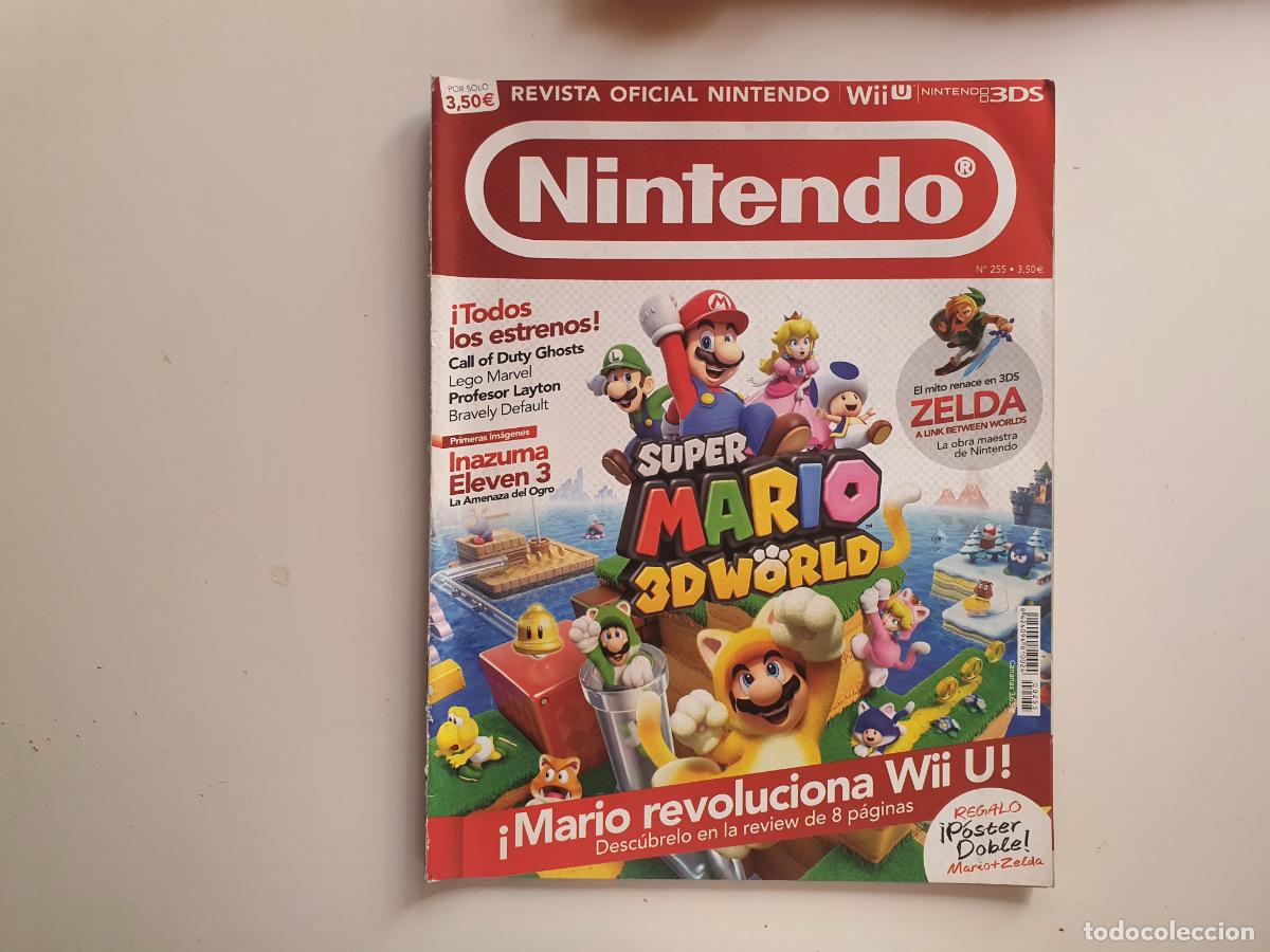 Coleccionismo de Revistas y Peri&oacute;dicos: REVISTA OFICIAL NINTENDO WII U 3DS - N&ordm; 255 MARIO 3D ZELDA