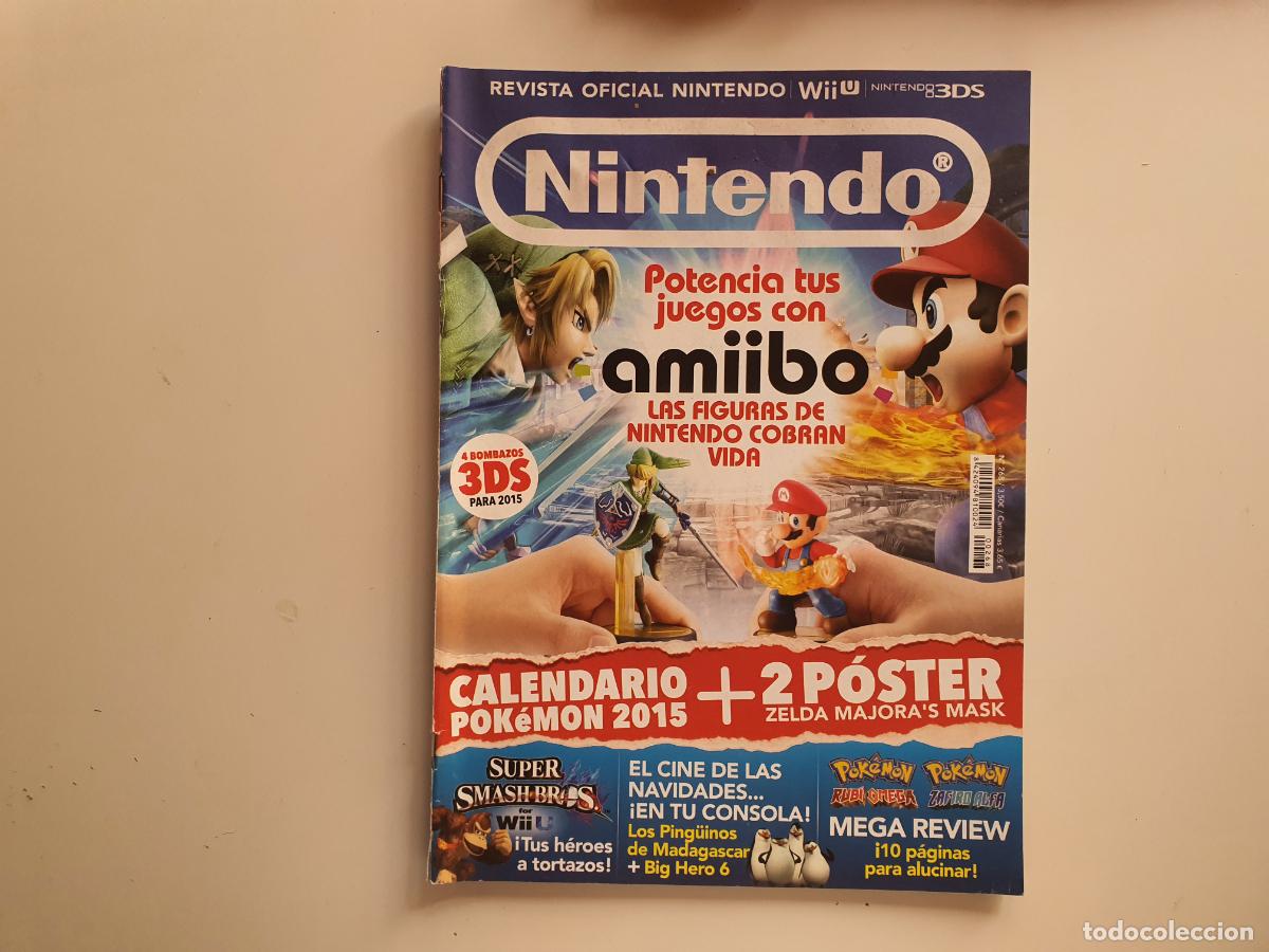 Coleccionismo de Revistas y Peri&oacute;dicos: REVISTA OFICIAL NINTENDO WII U 3DS - N&ordm; 268 AMIIBO MARIO ZELDA POKEMON