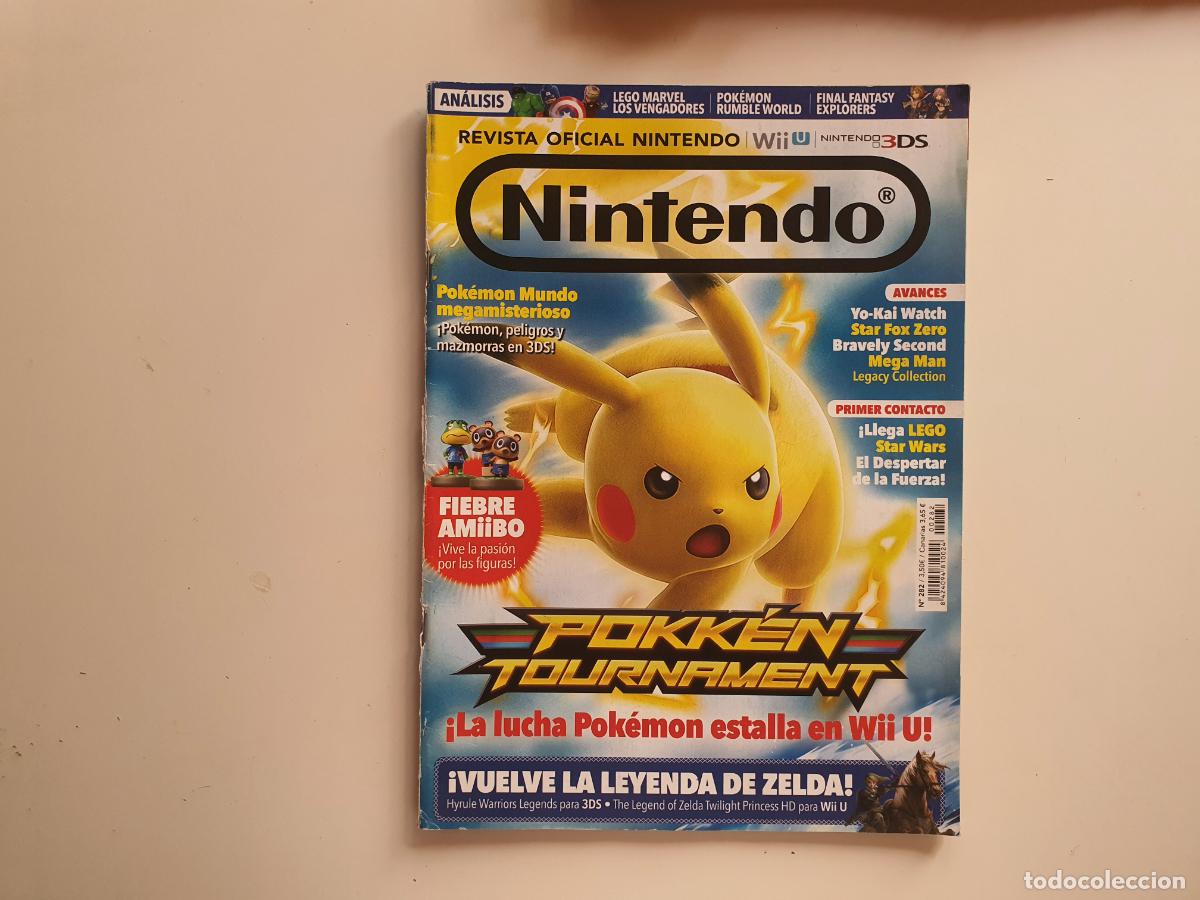 Coleccionismo de Revistas y Peri&oacute;dicos: REVISTA OFICIAL NINTENDO WII U 3DS - N&ordm; 282 POKEMON
