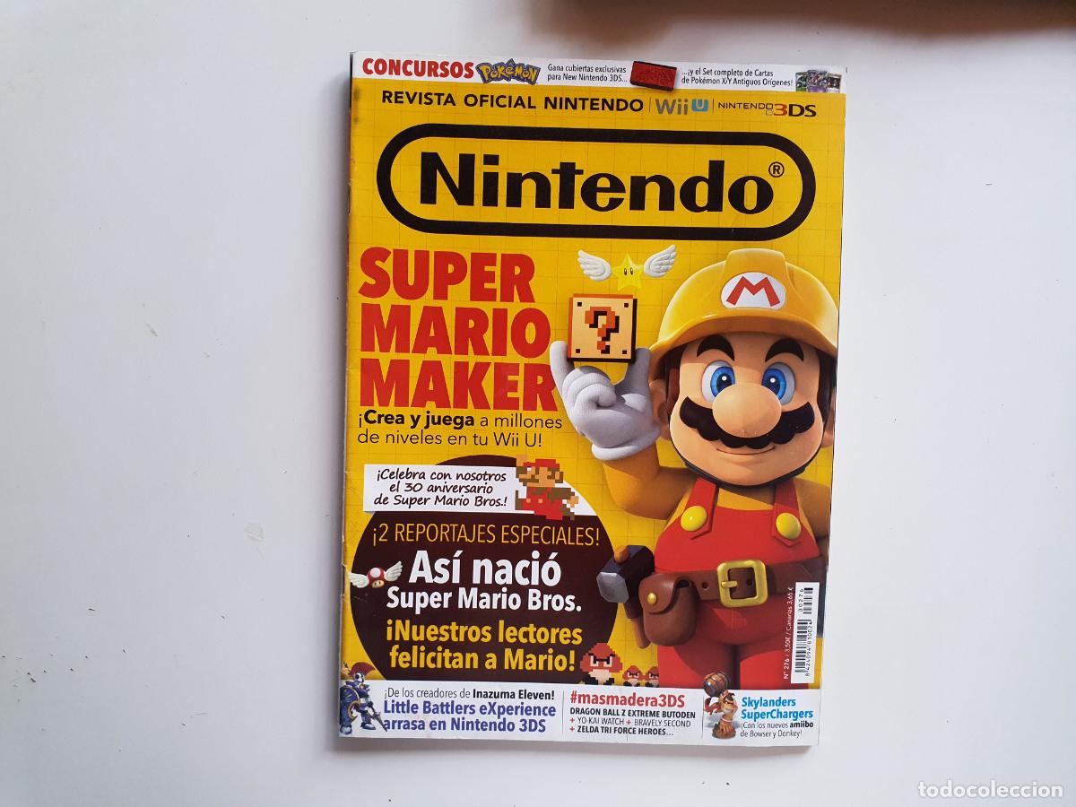 Coleccionismo de Revistas y Peri&oacute;dicos: REVISTA OFICIAL NINTENDO WII U 3DS - N&ordm; 276 MARIO MAKER
