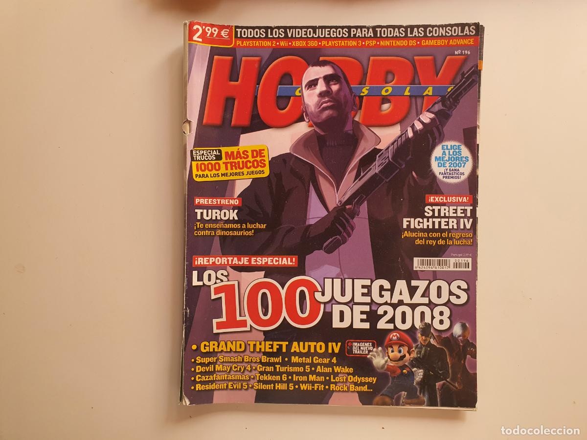 Coleccionismo de Revistas y Peri&oacute;dicos: REVISTA HOBBY CONSOLAS - N&ordm; 196 GTA IV