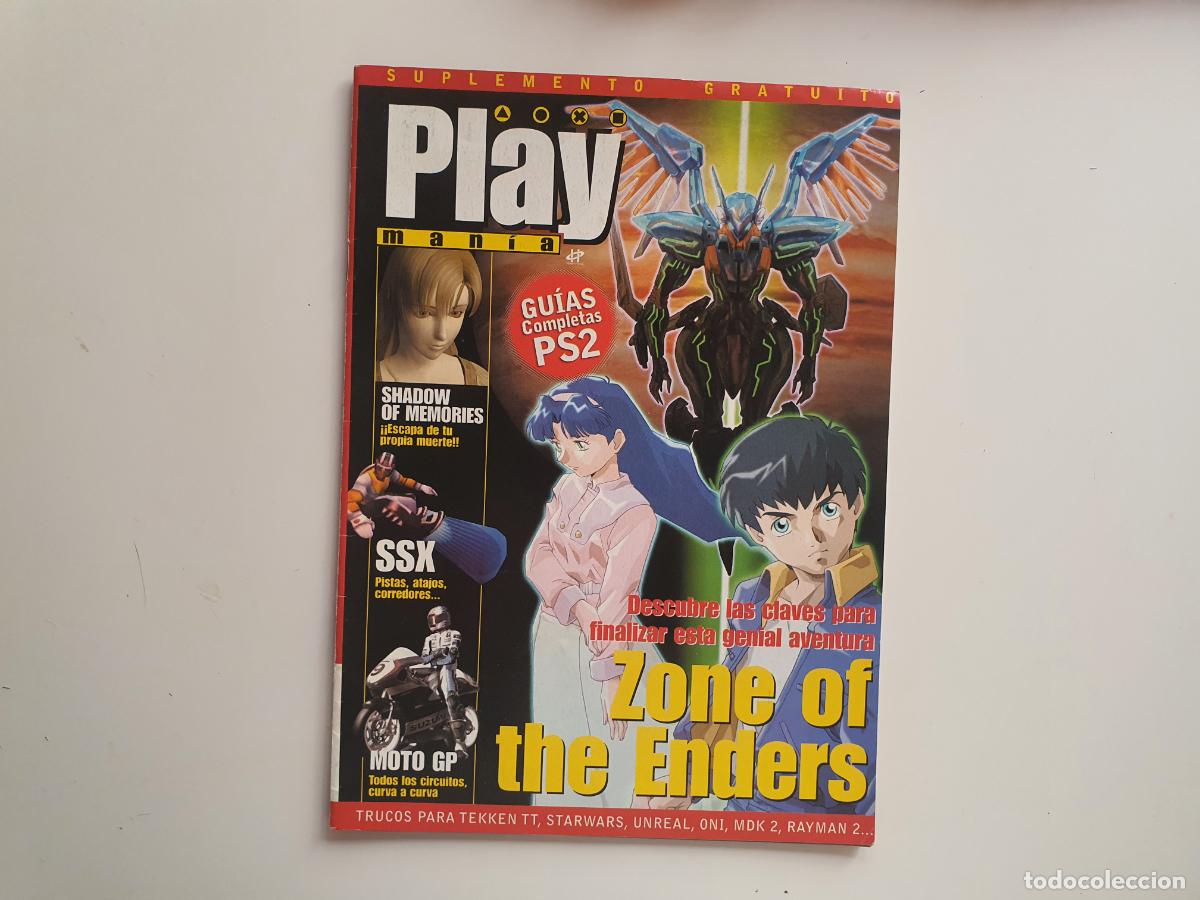 Coleccionismo de Revistas y Peri&oacute;dicos: REVISTA - PLAY MANIA SUPLEMENTO ZONE OF THE ENDERS GUIAS COMPLETAS PS2