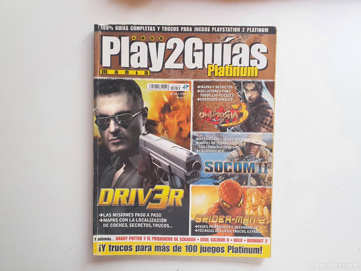 Coleccionismo de Revistas y Peri&oacute;dicos: REVISTA PLAYMANIA PLAY MANIA PLAY2GUIAS PLATINUM - N&ordm; 35 DRIV3R SPDERMAN SOCOM
