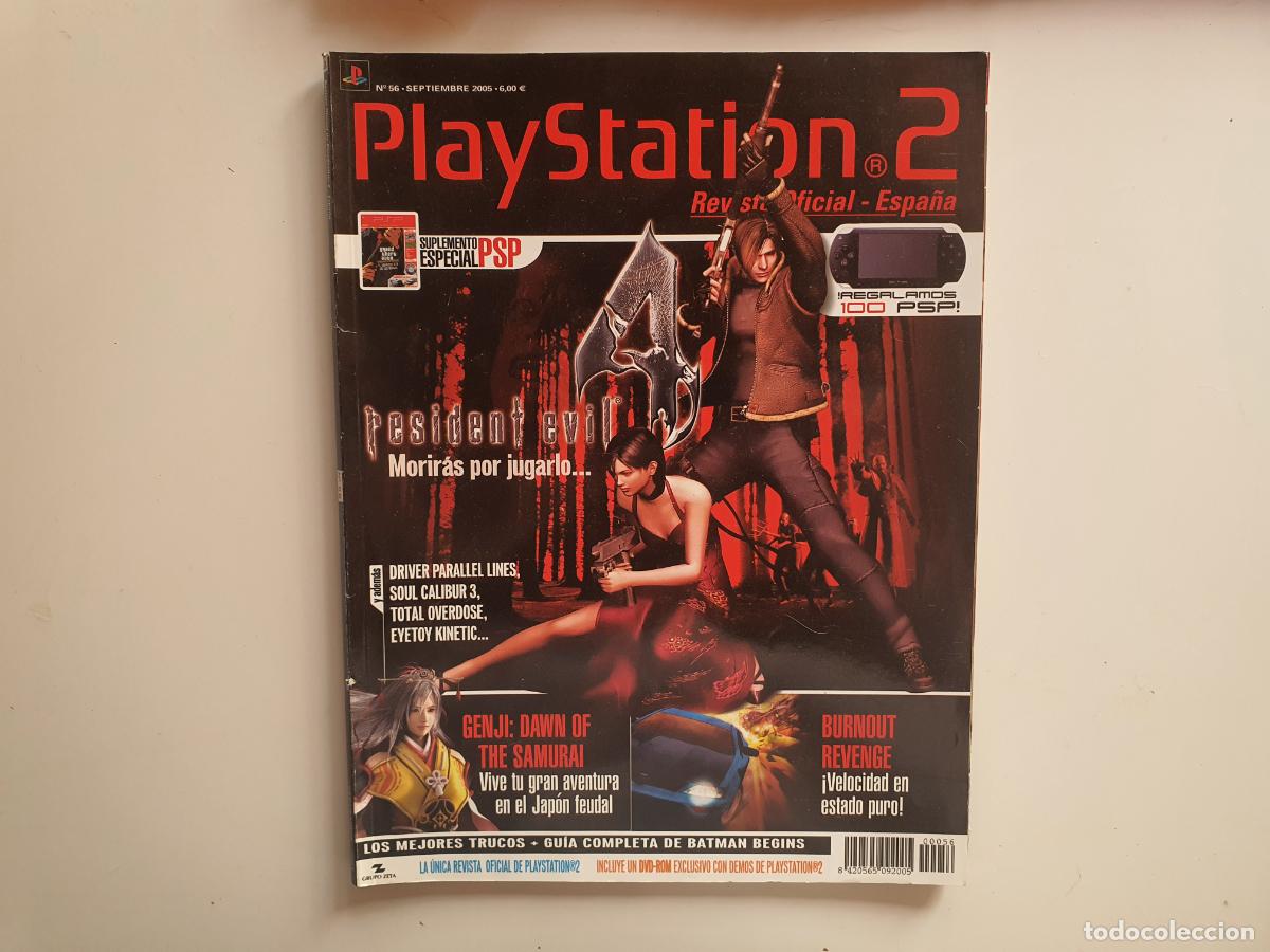 Coleccionismo de Revistas y Peri&oacute;dicos: REVISTA - PLAYSTATION 2 REVISTA OFICIAL ESPA&Ntilde;A - N&ordm; 56 RESIDENT EVIL 4
