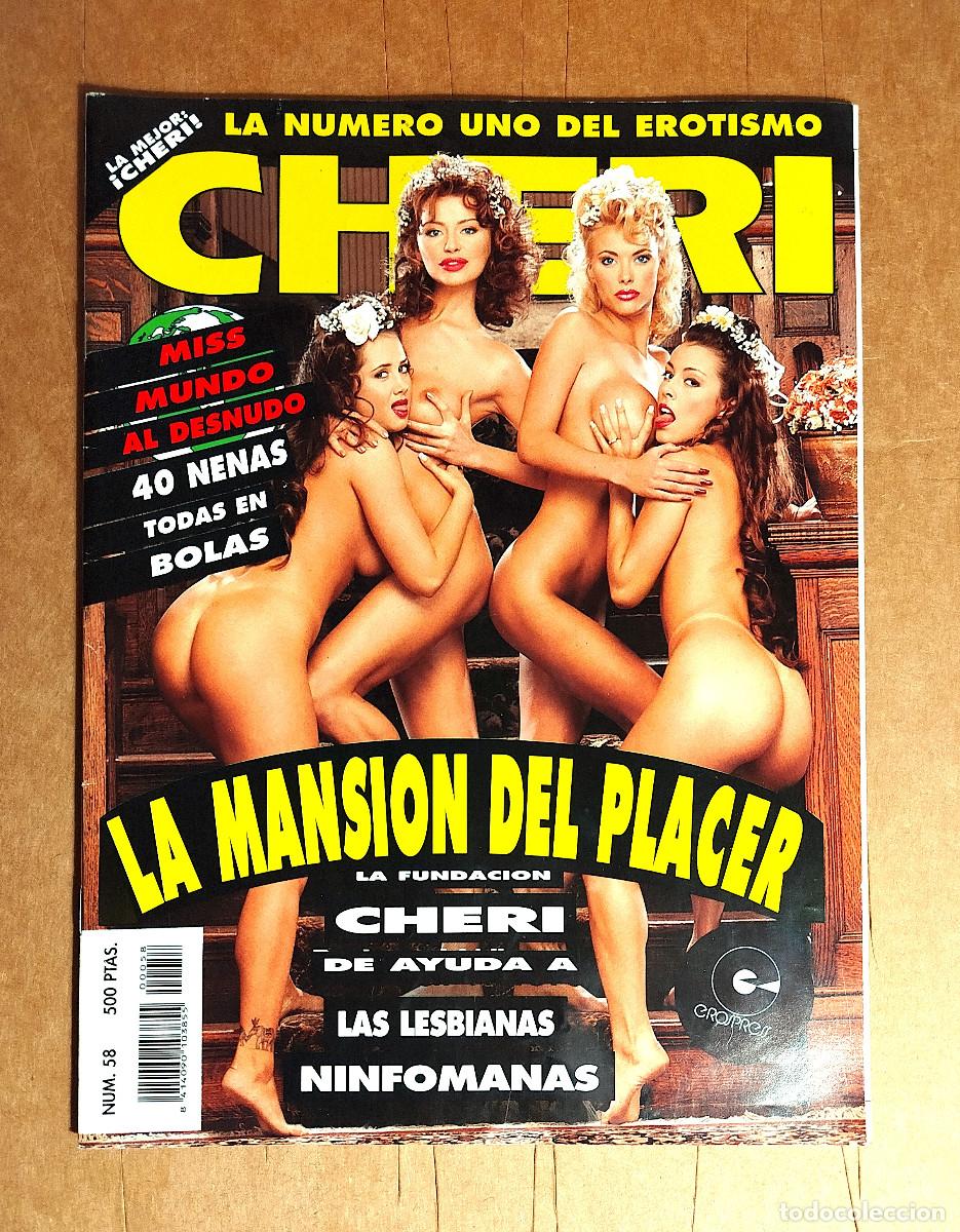 Collectionnisme de Revues et Journaux: CHERI 58 - MARZO 1996 - MIS MUNDO DESNUDA - MELISSA WOLF - KIMBERLY TAYLOR - JENNIFER TATE