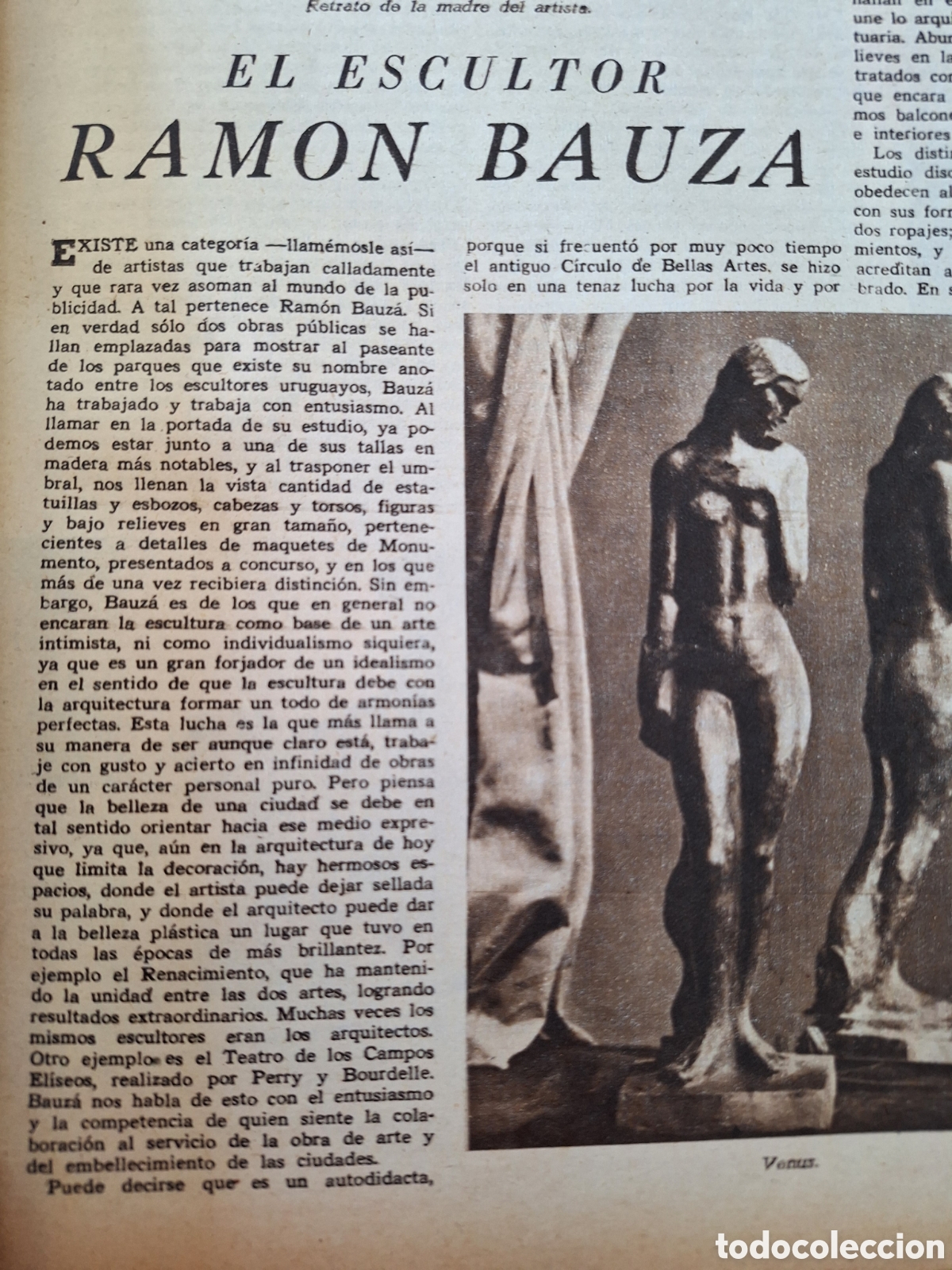 Collectionnisme de Revues et Journaux: REVISTA 1949 ESCULTOR RAMON BAUZA ABANICOS DE LA PATRIA LEONARDO DANIERI