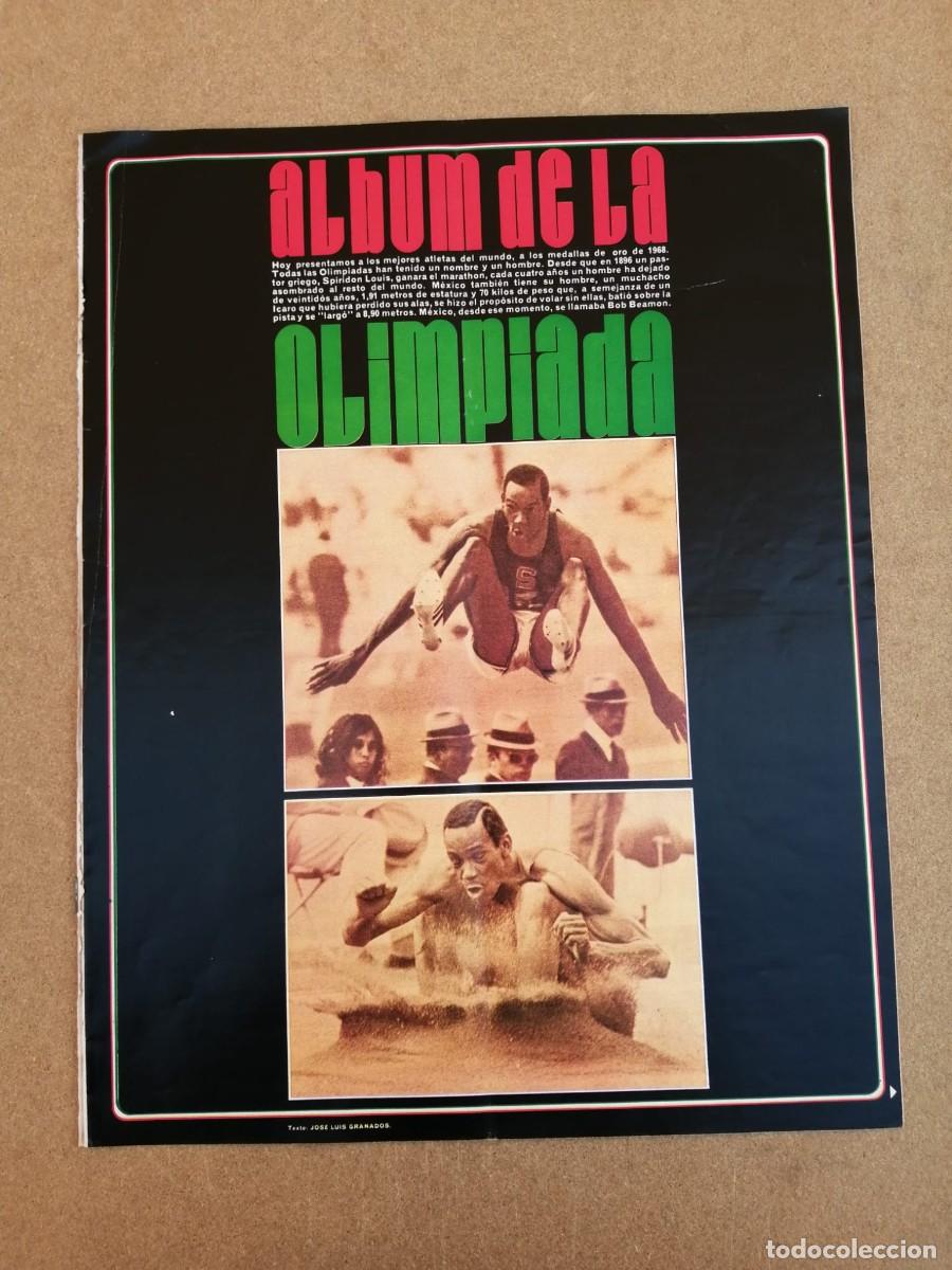 Collectionnisme de Revues et Journaux: ALBUM DE LA OLIMPIADA DE MEXICO (SUPLEMENTO DE REVISTA)