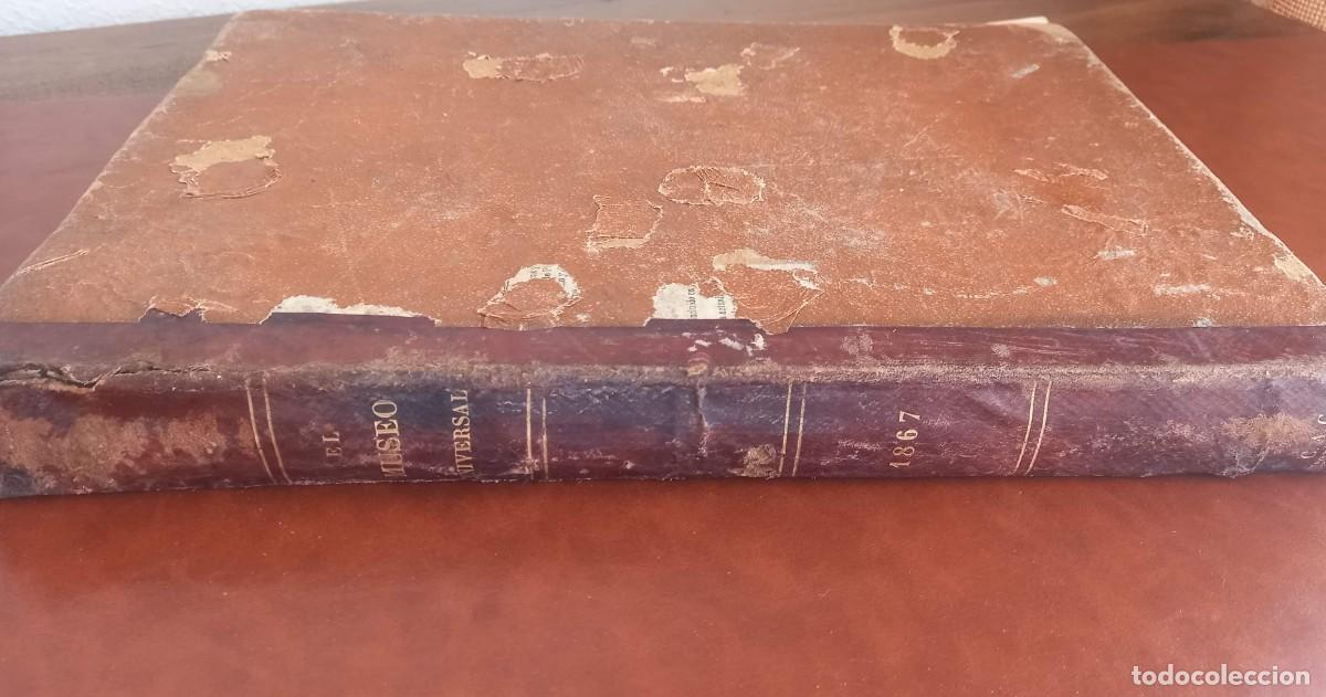 Coleccionismo de Revistas y Peri&oacute;dicos: 1867. EL MUSEO UNIVERSAL. TOMO A&Ntilde;O COMPLETO. VALERIANO B&Eacute;CQUER
