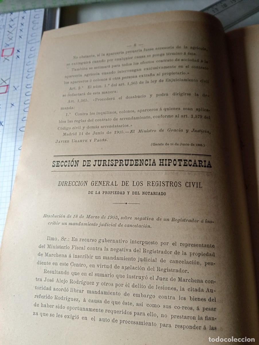 Coleccionismo de Revistas y Peri&oacute;dicos: REVISTA A&Ntilde;O 1905 NOTARIO NOTARIA DE MARCHENA ALEJO RODRIGUEZ NAVALHERMOSA BORJA CALLOSA ENSARRIA