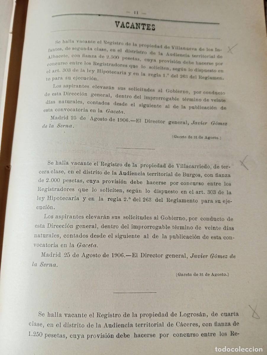 Sammeln von Zeitschriften und Zeitungen: REVISTA A&Ntilde;O 1906 NOTARIO NOTARIA DE VILLANUEVA DE LOS INFANTES VILLACARRIEDO LOGROSAN GAUCIN