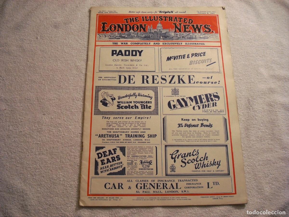 Collezionismo di Riviste e Giornali: THE ILLUSTRATED LONDON NEWS N. 5312, FEBRUARY 1941