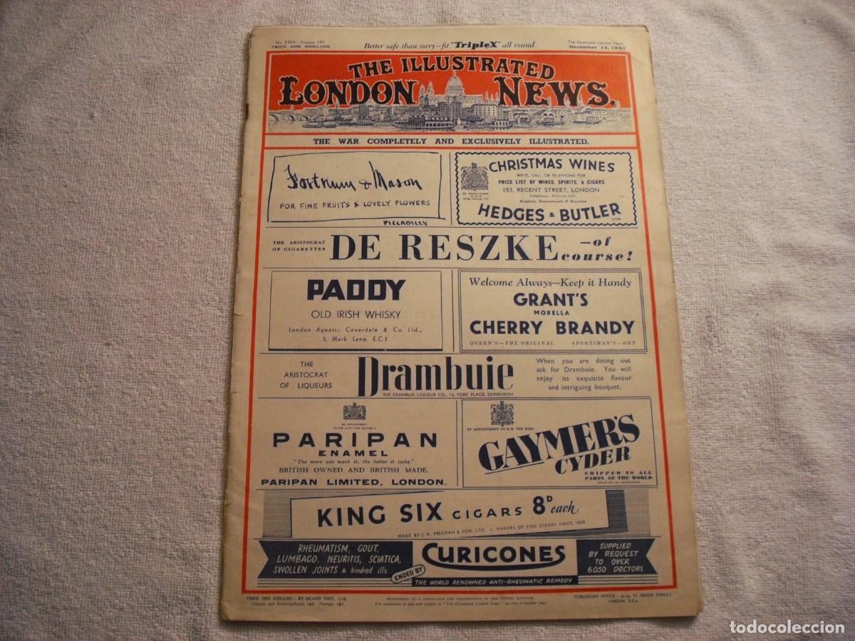 Sammeln von Zeitschriften und Zeitungen: THE ILLUSTRATED LONDON NEWS N. 5304, DECEMBER 1940