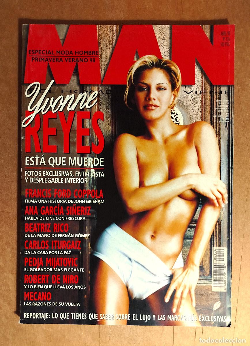 Collezionismo di Riviste e Giornali: MAN 126 - ABRIL 1998 - YVONNE REYES - ANGELICA BRIDGES - MECANO - NINA LJUNGBLADH