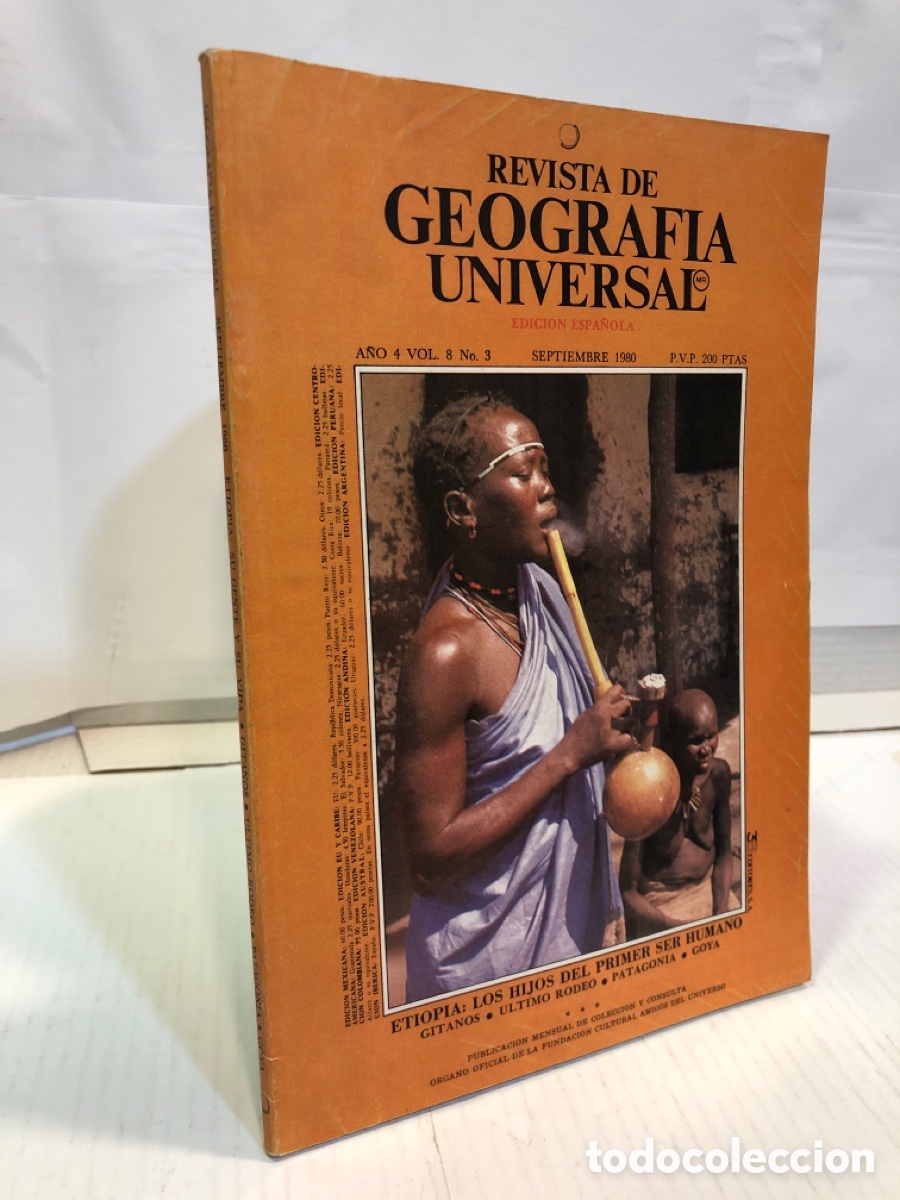 Collezionismo di Riviste e Giornali: Revista de Geograf&iacute;a Universal. Edici&oacute;n espa&ntilde;ola a&ntilde;o 4 vol. 8 n&ordm; 3 septiembre 1980