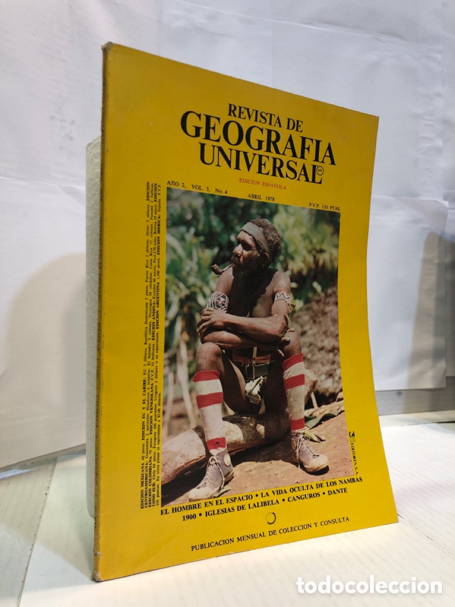Sammeln von Zeitschriften und Zeitungen: Revista de Geograf&iacute;a Universal. Edici&oacute;n espa&ntilde;ola a&ntilde;o 2 vol. 3 n&ordm; 4 abril 1978