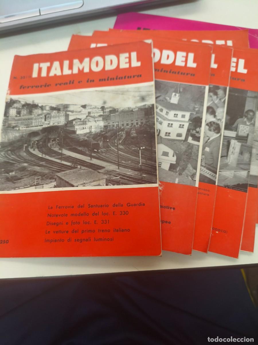 Coleccionismo de Revistas y Peri&oacute;dicos: Italmodel ferrovie reali e in miniatura. Ferrocarril. Trenes. N&ordm; 113, 40, 39, 37, 36, 35 y 32.