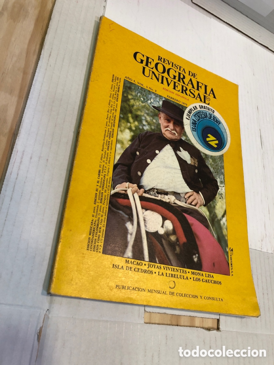 Sammeln von Zeitschriften und Zeitungen: Revista de Geograf&iacute;a Universal. Edici&oacute;n espa&ntilde;ola a&ntilde;o 3 vol. 5 n&ordm; 2 febrero 1979