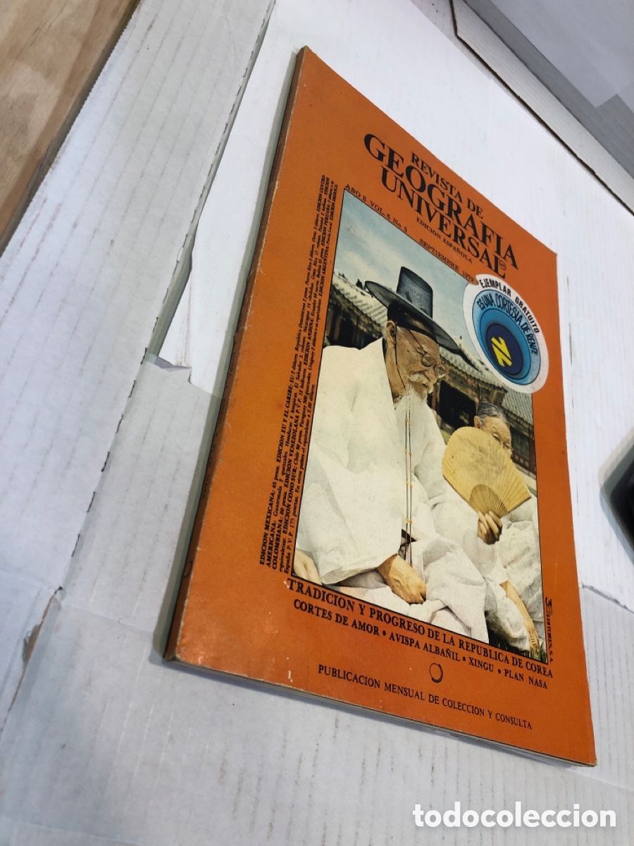 Coleccionismo de Revistas y Peri&oacute;dicos: Revista de Geograf&iacute;a Universal. Edici&oacute;n espa&ntilde;ola a&ntilde;o 3 vol. 6 n&ordm; 3 septiembre 1979