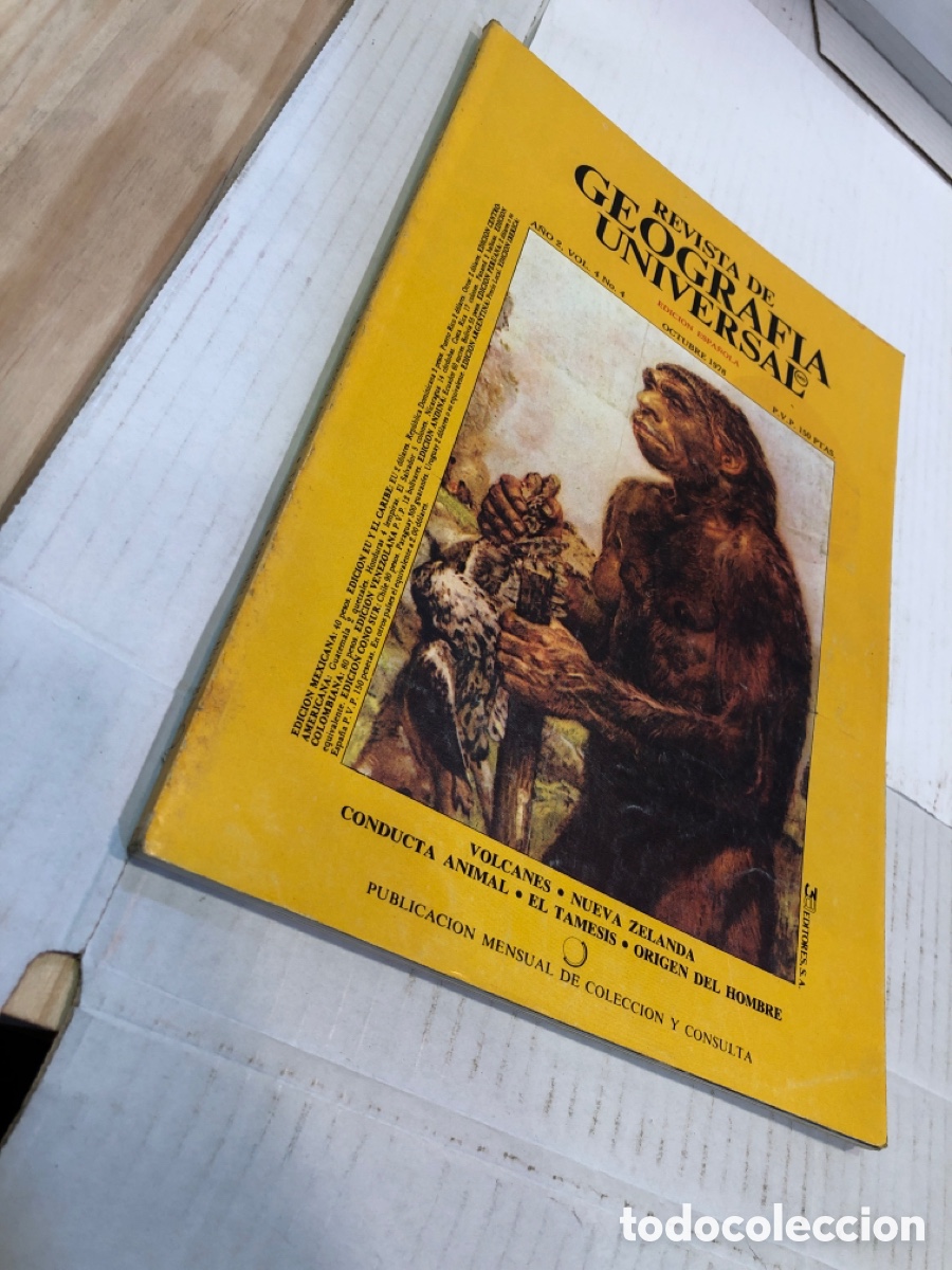 Coleccionismo de Revistas y Peri&oacute;dicos: Revista de Geograf&iacute;a Universal. Edici&oacute;n espa&ntilde;ola a&ntilde;o 2 vol. 4 n&ordm; 4 octubre 1979
