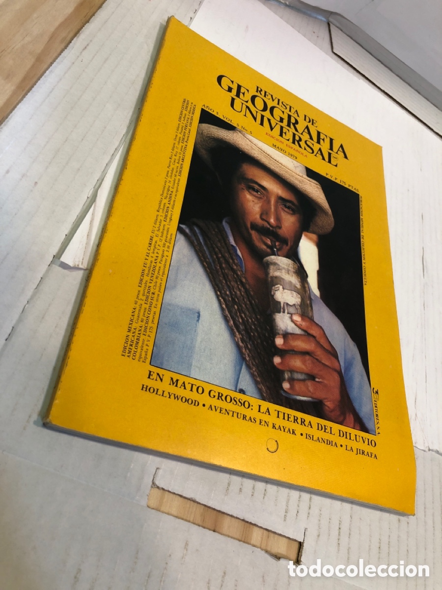 Coleccionismo de Revistas y Peri&oacute;dicos: Revista de Geograf&iacute;a Universal. Edici&oacute;n espa&ntilde;ola a&ntilde;o 3 vol. 5 n&ordm; 5 mayo 1979