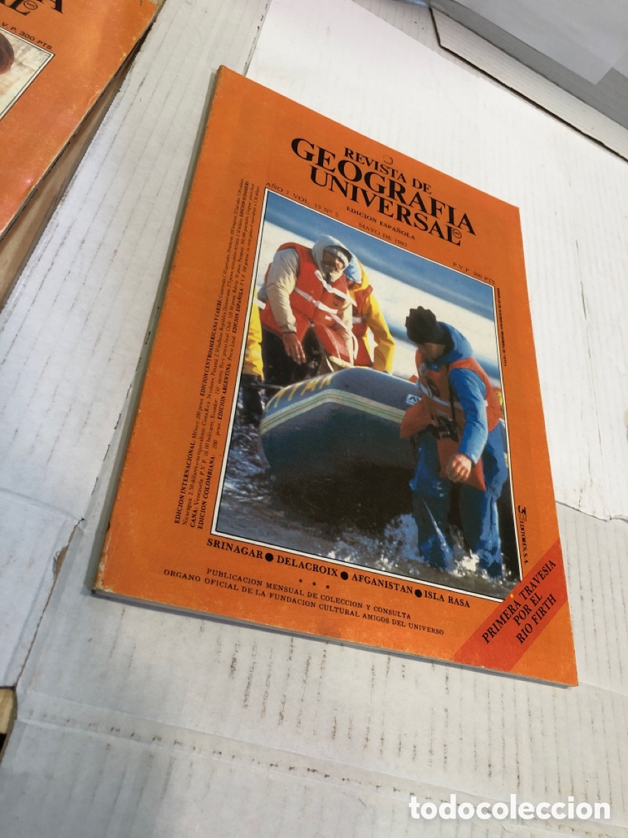 Collezionismo di Riviste e Giornali: Revista de Geograf&iacute;a Universal. Edici&oacute;n espa&ntilde;ola a&ntilde;o 7 vol. 13 n&ordm; 5 mayo 1983