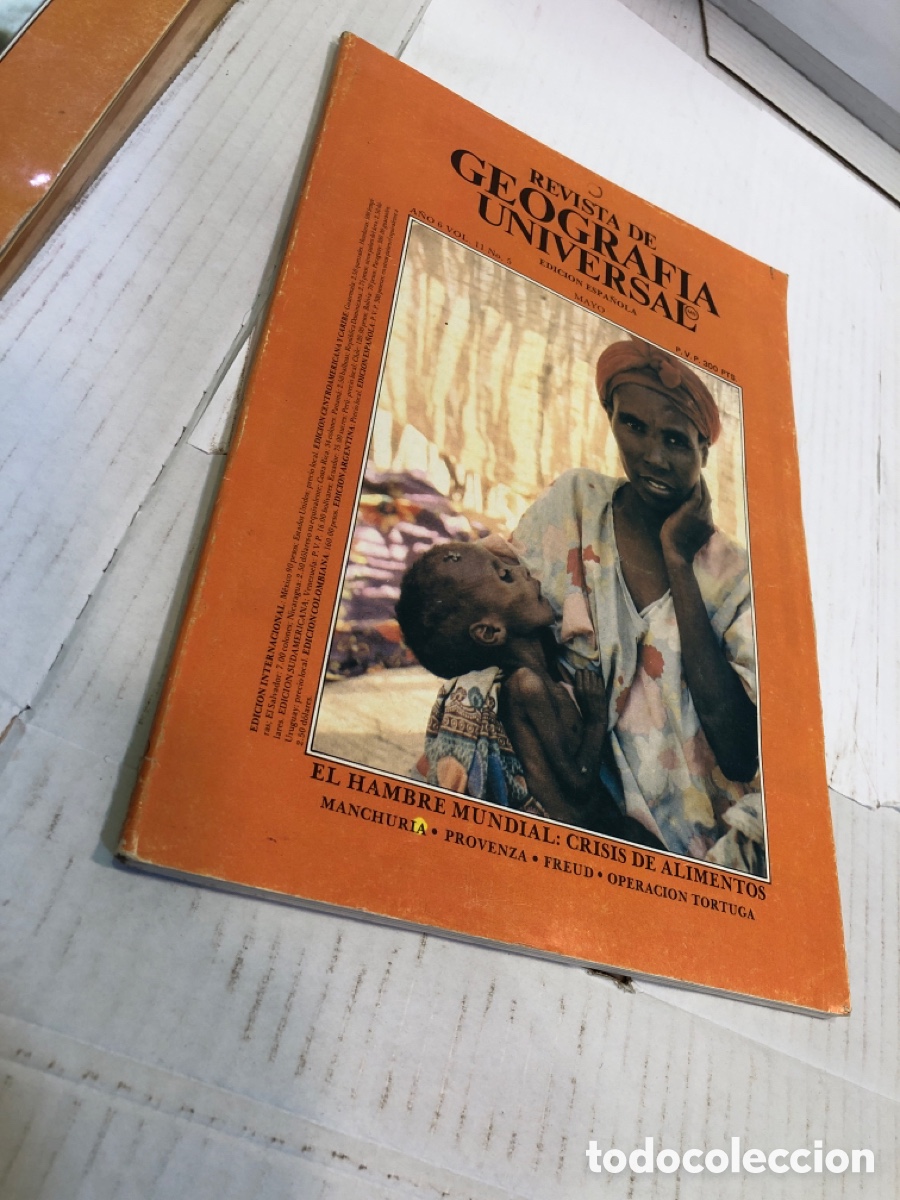 Collezionismo di Riviste e Giornali: Revista de Geograf&iacute;a Universal. Edici&oacute;n espa&ntilde;ola a&ntilde;o 6 vol. 11 n&ordm; 5 mayo