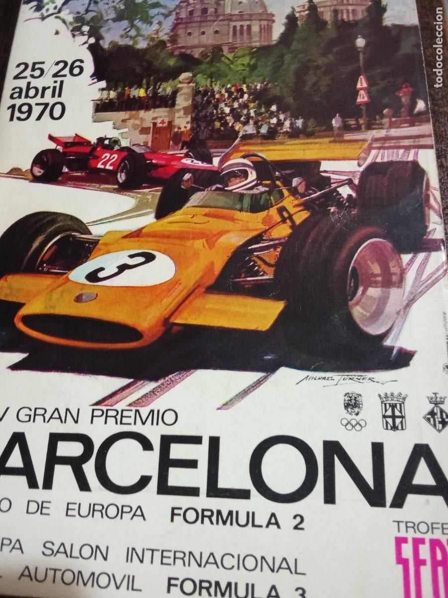 Coleccionismo de Revistas y Peri&oacute;dicos: V Gran premio Barcelona.1970.Trofeo de Europa.